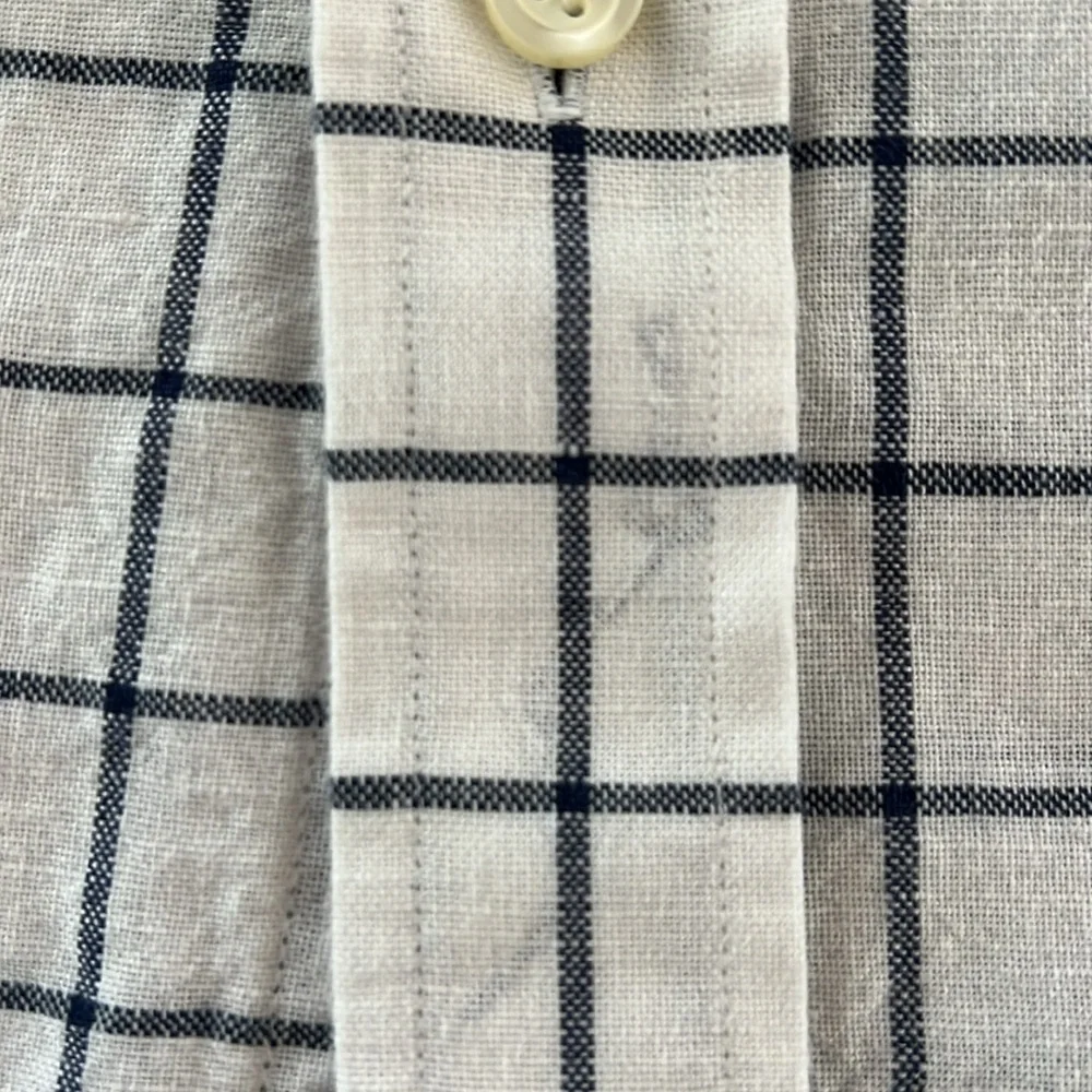 Banana Republic white and blue XL - Picture 12 of 12